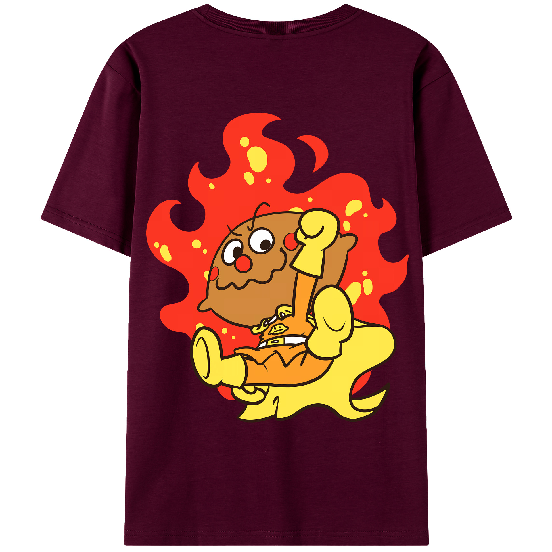 （画像用） アンパンマン Anpanman レディース半袖Tシャツ(バックプリント)